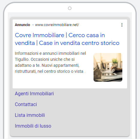 covre annuncio google adwords