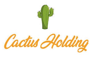 cactus holding logo